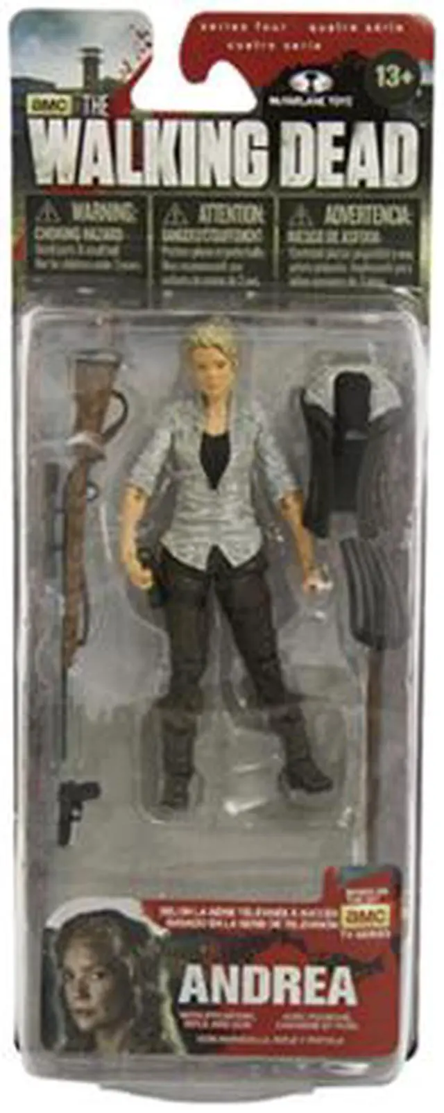 Alt view image 2 of 3 - McFarlane Toys The Walking Dead TV Series 4 Andrea
