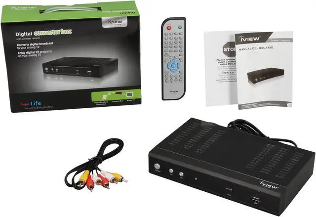 Alt view image 6 of 6 - iView 3500STB Multi-function Digital Converter Box Recording Function