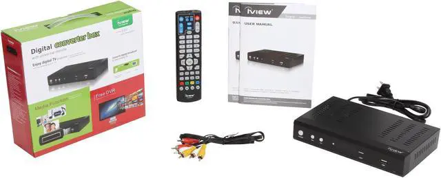 Alt view image 6 of 6 - iView 3500STBII Multi-Function Digital Converter Box with Recording and Media Playback