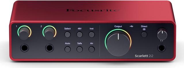 Buy Focusrite Scarlett 2i2 4th Gen Audio Interface