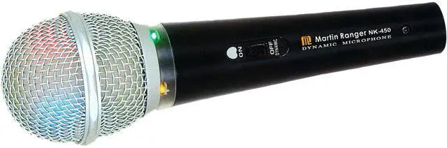 Martin Ranger NK-450 Professional Dynamic Microphone with running ...