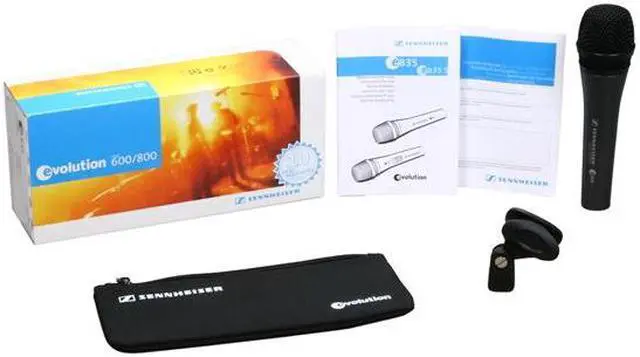 Alt view image 6 of 6 - Sennheiser Cardioid Lead Vocal Stage Microphone (E 835)