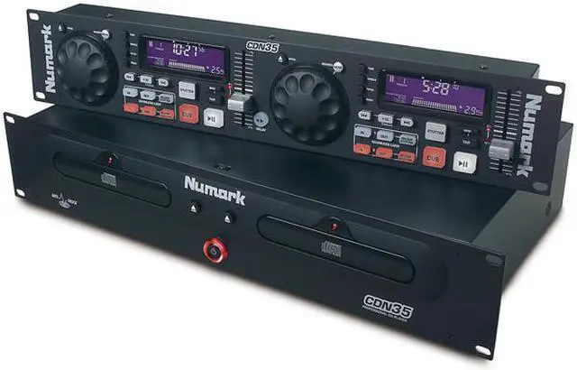 Main image of Numark CDN35 Dual Rackmountable CD Player