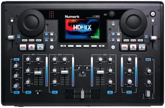 Alt view image 2 of 3 - Numark - Compact, Portable, Expandable DJ System (HDMIX)