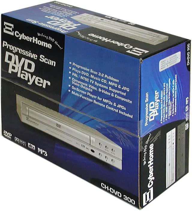 Alt view image 4 of 4 - CyberHome DVD Player CH-DVD 300/S