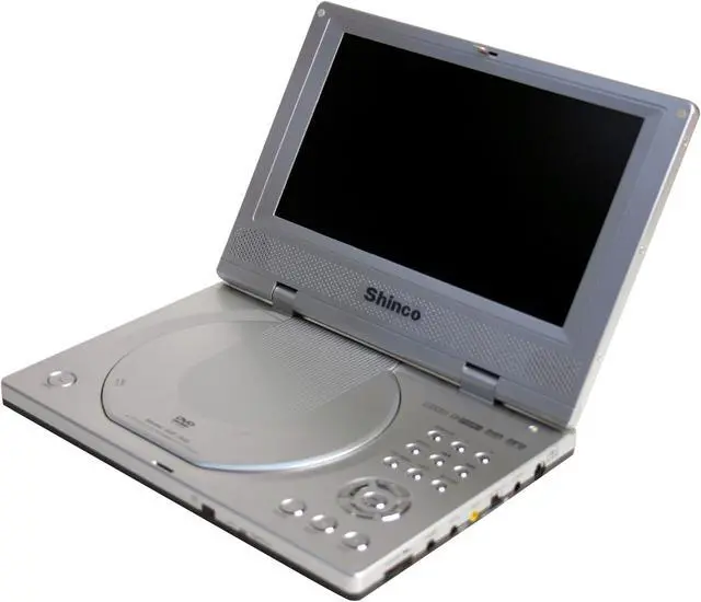 Alt view image 3 of 8 - Shinco SDP1830 Portable DVD Players W/ 8" 16:9 LCD