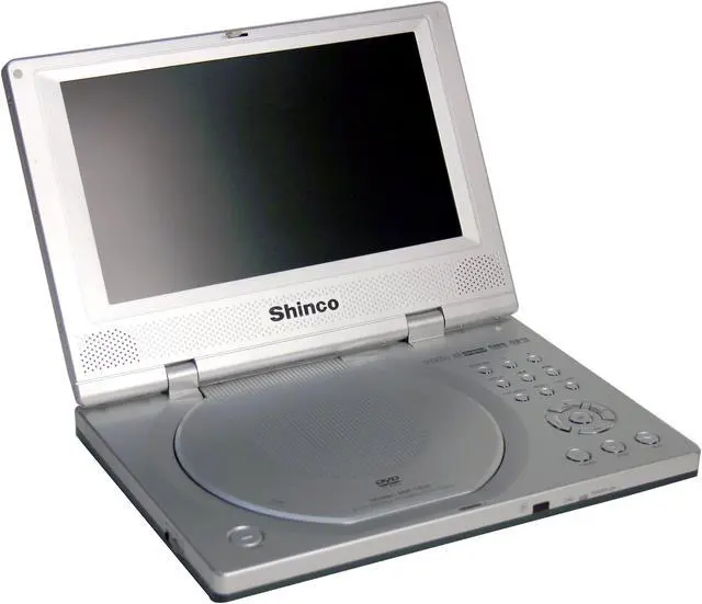 Alt view image 2 of 8 - Shinco SDP1830 Portable DVD Players W/ 8" 16:9 LCD