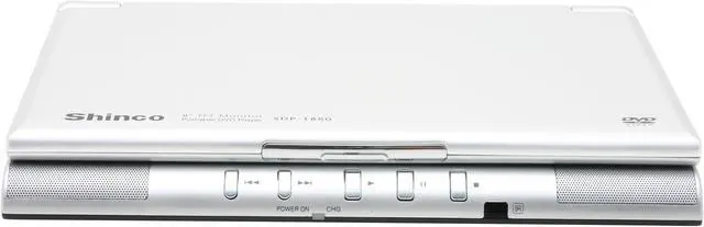 Alt view image 5 of 10 - Shinco SDP-1850 Portable DivX DVD Player w/ 8" LCD, 3-in-1 Card Reader & USB Jack