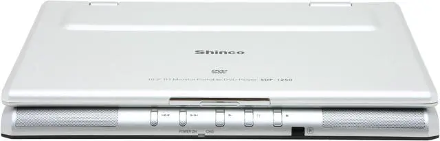 Alt view image 5 of 11 - Shinco SDP-1250 Portable MPEG4 DVD Player w/10.2" LCD,  3-in-1 Card Slot