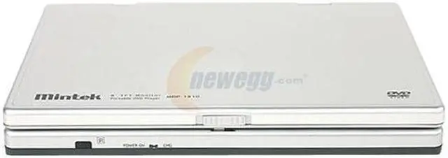 Alt view image 4 of 11 - Mintek MDP-1810/BUN Portable DVD Player W/ 8" 16:9 LCD