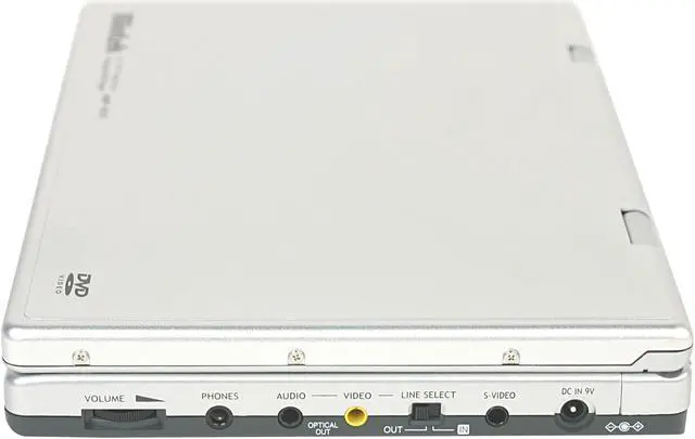 Alt view image 7 of 11 - Mintek MDP-1810/BUN Portable DVD Player W/ 8" 16:9 LCD