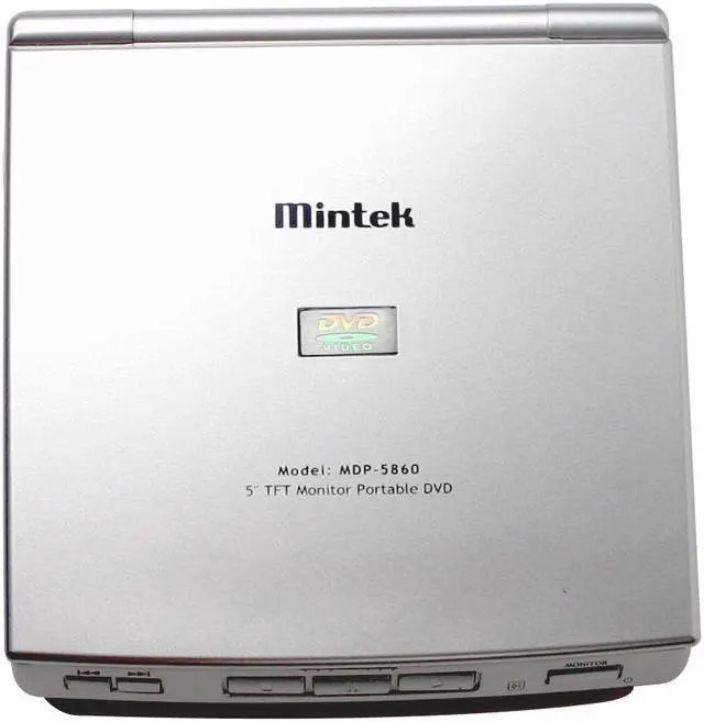 Alt view image 8 of 11 - Mintek MDP-5860 Portable DVD Player W/ 5" 4:3 LCD