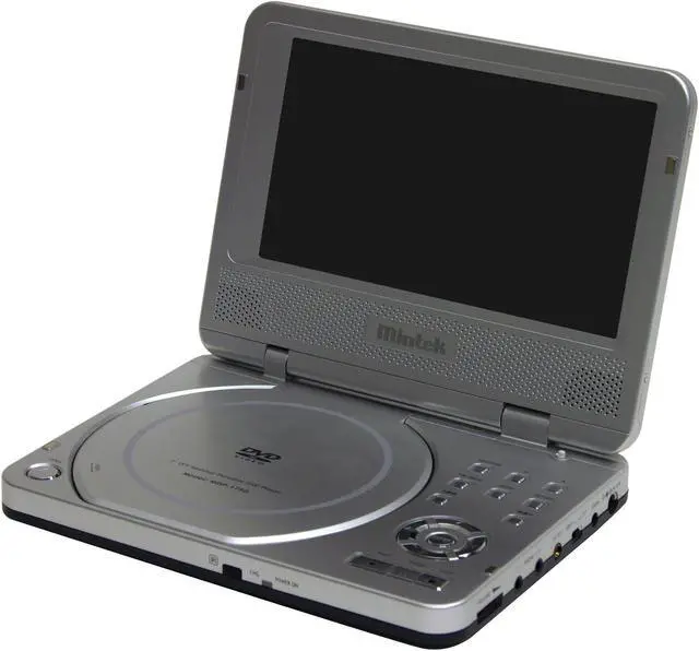 Alt view image 3 of 8 - Mintek MDP-1750 Portable DVD Player W/ 7" 16:9 LCD