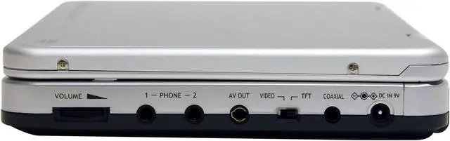 Alt view image 4 of 8 - Mintek MDP-1750 Portable DVD Player W/ 7" 16:9 LCD