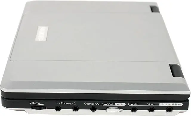 Alt view image 6 of 9 - GO VIDEO DP-8440 Portable DVD Player W/ 8.4" 16:9 LCD