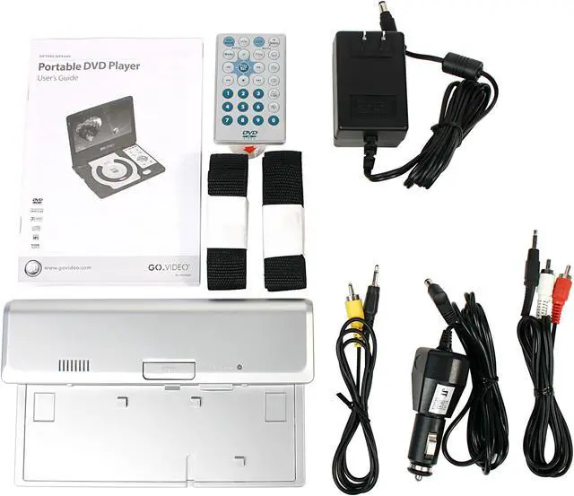 Alt view image 8 of 9 - GO VIDEO DP-8440 Portable DVD Player W/ 8.4" 16:9 LCD