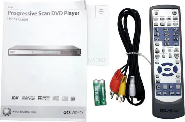 Alt view image 7 of 8 - GO VIDEO DVD Player D640