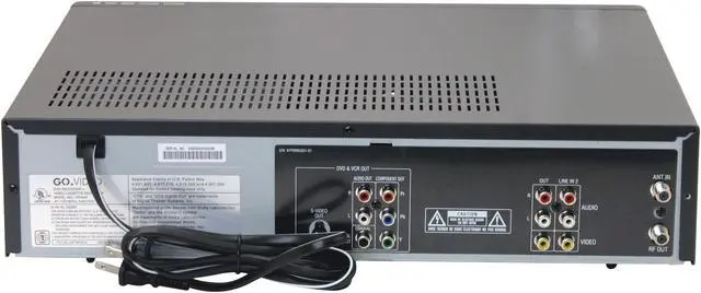 Alt view image 5 of 8 - GO VIDEO DVD Recorder & VCR Combo VR2940