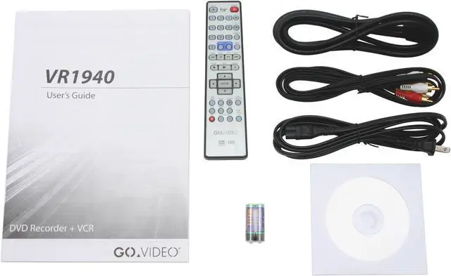 Alt view image 5 of 6 - GO VIDEO DVD Recorder & VCR Combo VR1940