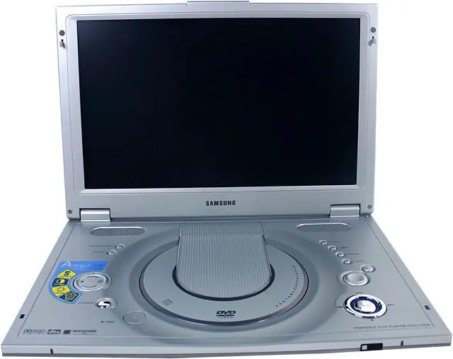 Alt view image 2 of 9 - SAMSUNG DVD-L1200 Portable DVD Players W/ 12.1" 16:9 LCD & Extremely Thin Design