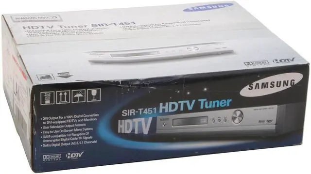 Alt view image 9 of 9 - SAMSUNG SIR-T451 ATSC HDTV Terrestrial Receiver