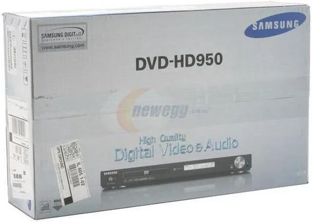 Alt view image 8 of 8 - SAMSUNG DVD Player DVD-HD950