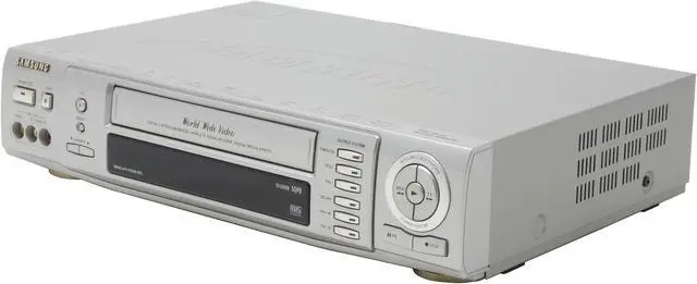 Alt view image 3 of 6 - SAMSUNG SV5000W Worldwide 4-Head Hi-Fi VCR with Digital Signal Conversion System