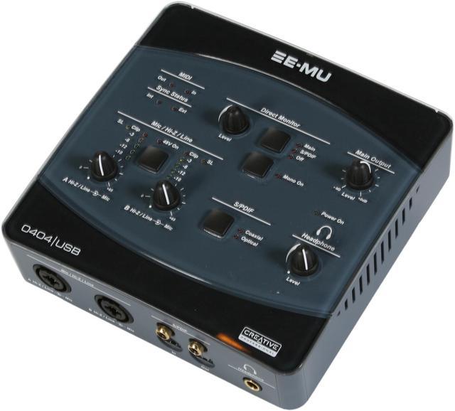 E-MU EM8761 0404 USB 2.0 Audio/MIDI Interface MIDI Newegg.com