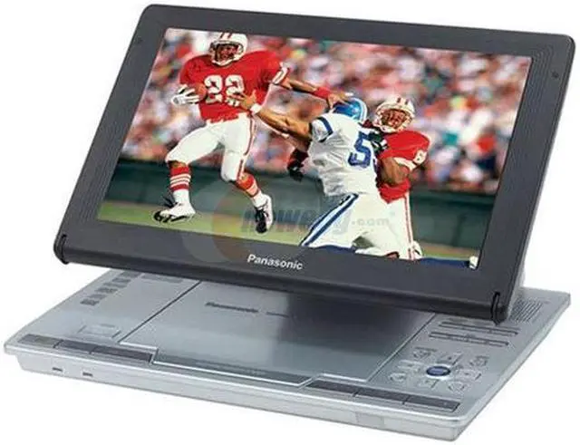 Main image of Panasonic DVD-LS90 Portable DVD Player W/ 9" 16:9 LCD & FM Transmitter