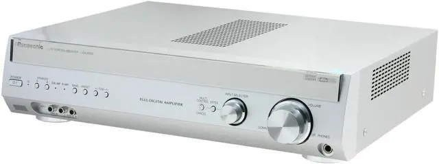 Alt view image 2 of 9 - Panasonic SA-XR55S 7.1-Channel Silver Home Theater Receiver
