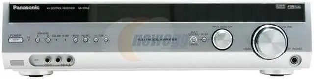 Alt view image 3 of 9 - Panasonic SA-XR55S 7.1-Channel Silver Home Theater Receiver