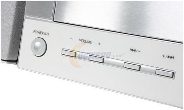 Alt view image 4 of 16 - Panasonic CD/MP3/Radio 1-Disc Changer Shelf System SC-EN25