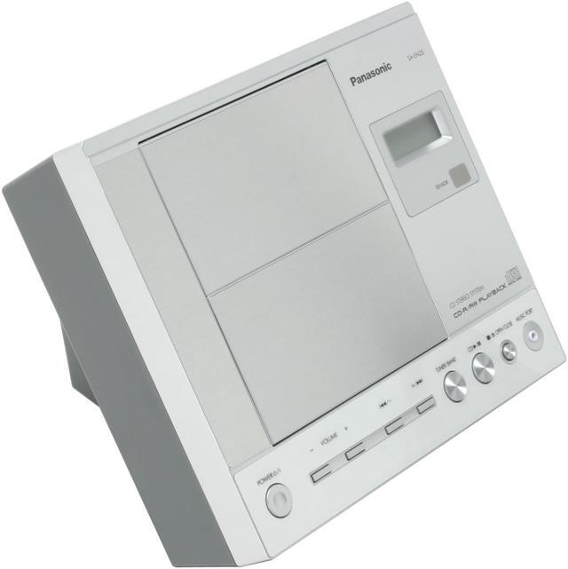 Alt view image 6 of 16 - Panasonic CD/MP3/Radio 1-Disc Changer Shelf System SC-EN25