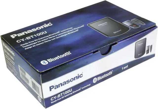 Main image of Panasonic CY-BT100U Hands-Free Kit featuring Bluetooth technology