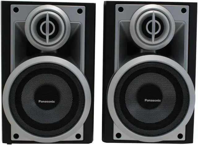 Alt view image 9 of 14 - Panasonic CD/Cassette/Radio 5-Disc Changer Mini Audio System SC-AK450