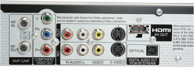 Alt view image 6 of 12 - Panasonic DVD Recorder DMR-EZ27K