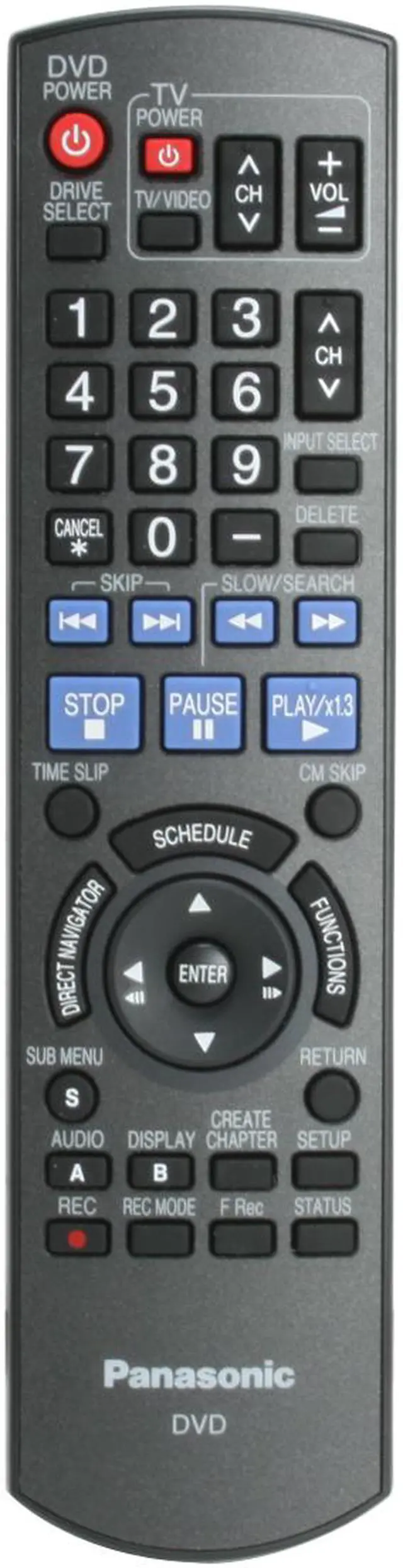 Alt view image 10 of 12 - Panasonic DVD Recorder DMR-EZ27K