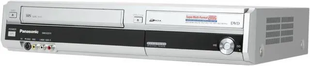 Alt view image 3 of 9 - Panasonic DVD Recorder & VCR Combo DMR-EZ37S