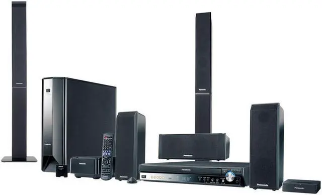 Alt view image 2 of 4 - Panasonic SC-PT1050 Complete Home Theater System
