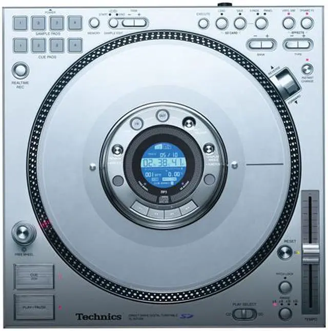 Alt view image 4 of 4 - Panasonic Technics SL-DZ1200 Direct-Drive Digital Turntable