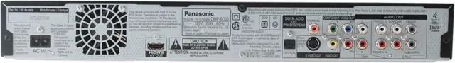 Alt view image 5 of 11 - Panasonic Blu-ray Player DMP-BD30K