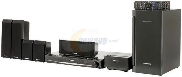 Alt view image 3 of 3 - Panasonic SC-PT760 1080p Up-Conversion DVD 5.1 CH Home Theater System