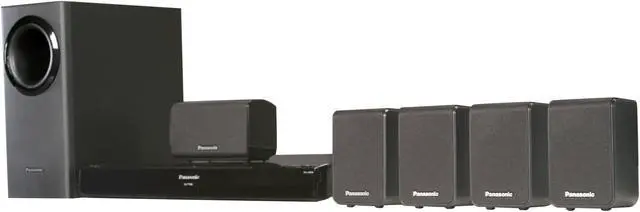 Main image of Panasonic SC-PT480 DVD Home Theater Sound System