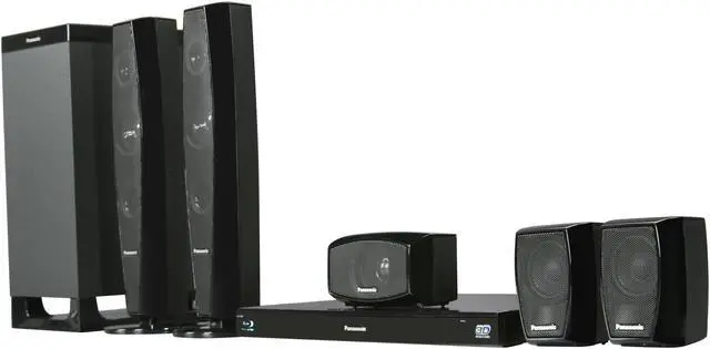 Panasonic SC-BTT370 FULL HD 3D Blu-ray Disc Home Theater System