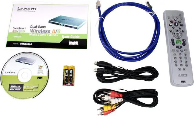 Alt view image 4 of 5 - LINKSYS WMCE54AG Dual-Band Wireless A/G Media Center Extender
