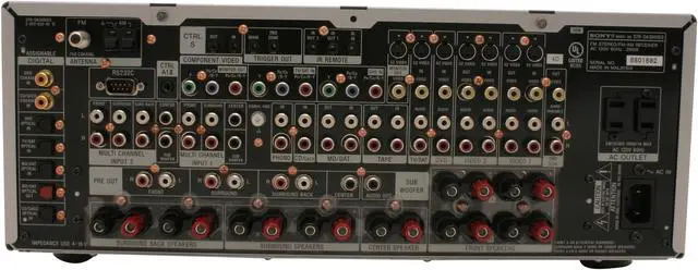 Alt view image 6 of 9 - SONY STR-DA3000ES 7.1-Channel ES Audio/Video Receiver