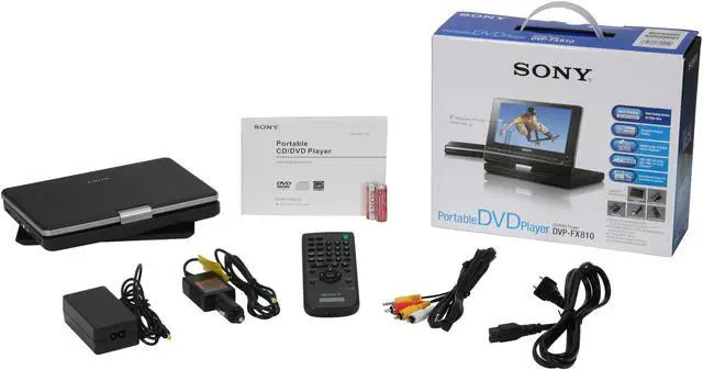 Alt view image 14 of 14 - SONY DVP-FX 810 8" Widescreen Portable DVD Players