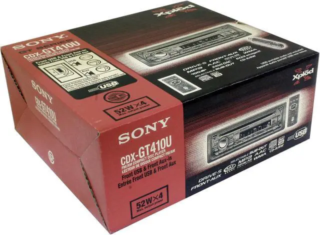 Alt view image 2 of 2 - SONY CD Receiver/MP3/WMA/AAC Player/UniLink Control