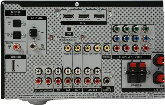 Alt view image 8 of 20 - SONY HT-7100DH 5.1CH 5 Disc Home Theater Component System