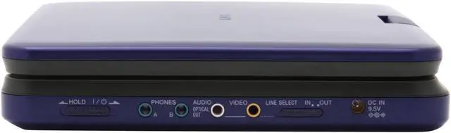 Alt view image 10 of 17 - SONY DVP-FX820/L 8" Portable DVD Players- Blue